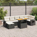 Set mobilier de grădină cu perne, 5 piese,poliratan/lemn acacia - WALTI WALTI