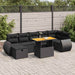Set mobilier de grădină cu perne, 5 piese,poliratan/lemn acacia - WALTI WALTI