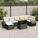 Set mobilier de grădină cu perne, 5 piese,poliratan/lemn acacia - WALTI WALTI