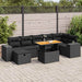 Set mobilier de grădină cu perne, 5 piese,poliratan/lemn acacia - WALTI WALTI