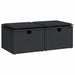 Set mobilier de grădină cu perne, 2 piese poliratan/lemn acacia - WALTI WALTI