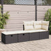 Set mobilier de grădină cu perne, 2 piese poliratan/lemn acacia - WALTI WALTI