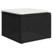 Set mobilier de grădină cu perne, 2 piese poliratan/lemn acacia - WALTI WALTI