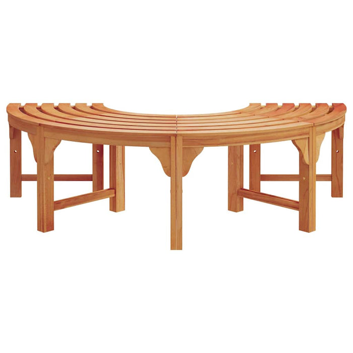 Bancă cu arbori Maro 160 x 160 x 45cm Lemn masiv de eucalipt WALTI