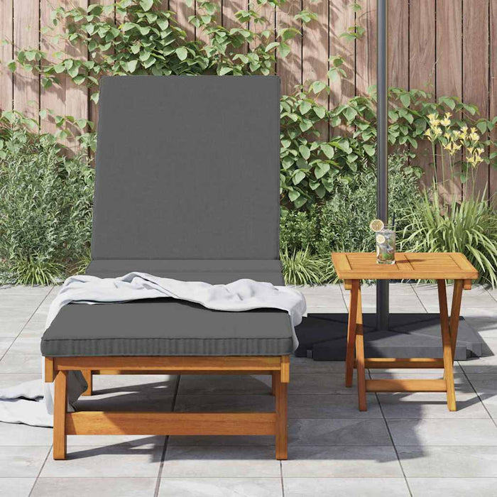 Șezlong cu pernă Maro 63 x 199 x 85cm Lemn masiv de acacia - WALTI WALTI