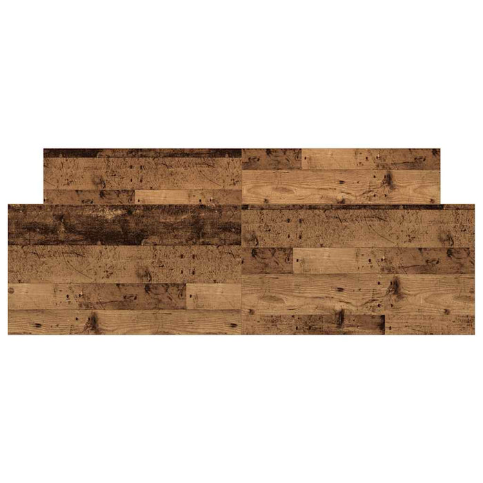 Cadru de pat fără saltea Lemn vechi 120x200cm Lemn prelucrat - WALTI WALTI