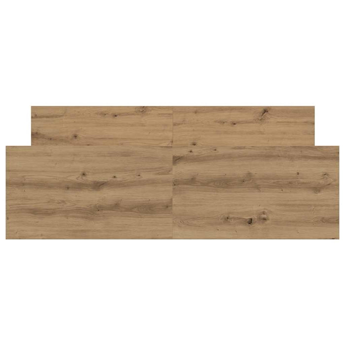 Cadru pat fără saltea Stejar Artisan 140x200cm Lemn prelucrat - WALTI WALTI