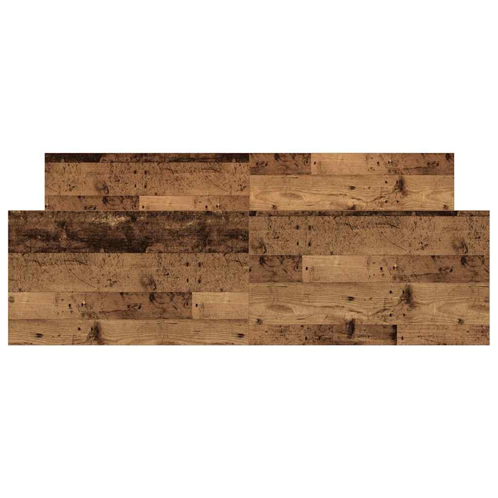 Cadru de pat fără saltea Lemn vechi 150x200cm Lemn prelucrat - WALTI WALTI