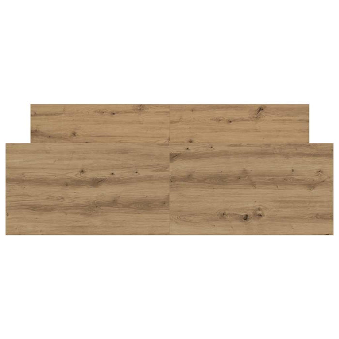 Cadru pat fără saltea Stejar Artisan 140x190cm Lemn prelucrat - WALTI WALTI