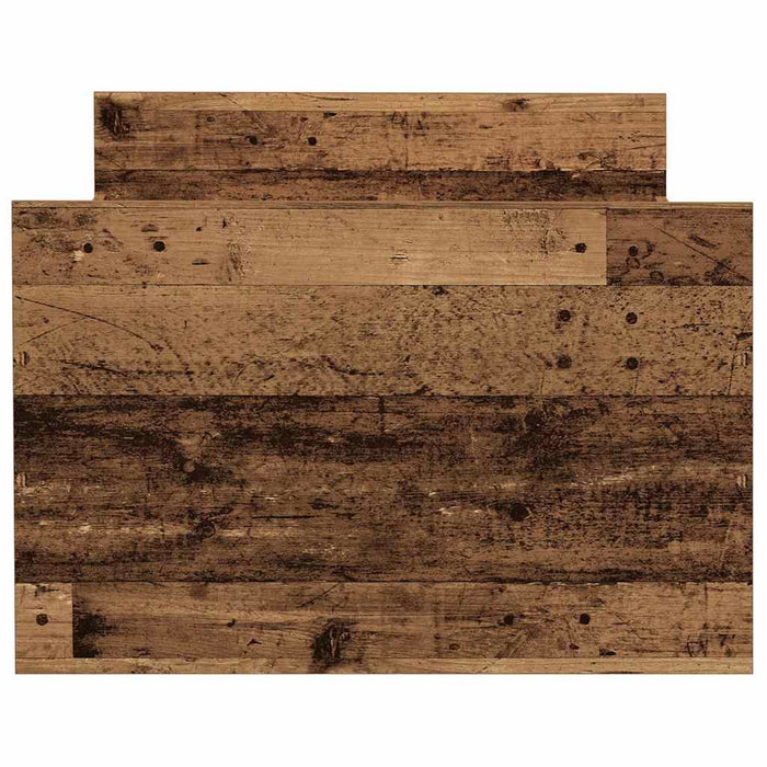 Cadru de pat fără saltea Lemn vechi 100x200cm Lemn prelucrat - WALTI WALTI