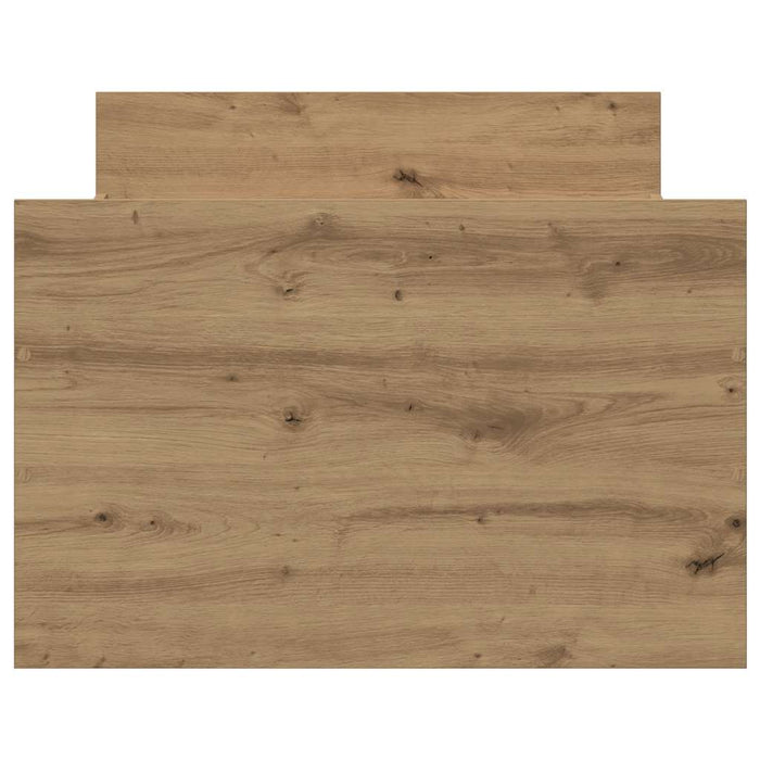 Cadru pat fără saltea Stejar Artisan 100x200cm Lemn prelucrat - WALTI WALTI