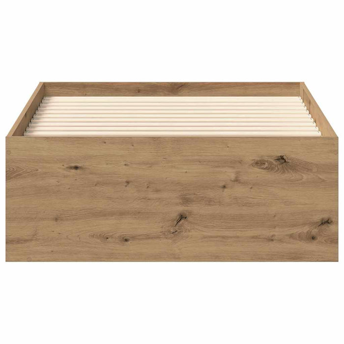 Cadru de pat fără saltea Stejar Artisan 90x190cm Lemn prelucrat - WALTI WALTI