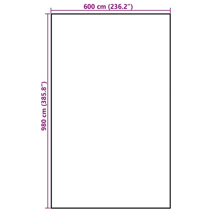 Prelata pentru carul de fan 9,8x6 m 140 g/m² polipropilena - WALTI WALTI
