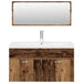 Set mobilier de baie, 3 piese, lemn vechi, lemn prelucrat - WALTI WALTI