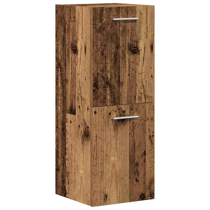 Set mobilier de baie, 5 piese, lemn vechi, lemn prelucrat WALTI