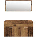 Set mobilier de baie, 4 piese, lemn vechi, lemn prelucrat - WALTI WALTI