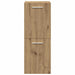 Set mobilier de baie, 5 piese, stejar artizanal, lemn prelucrat - WALTI WALTI