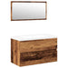 Set mobilier de baie, lemn vechi, lemn prelucrat - WALTI WALTI