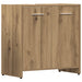 Set mobilier de baie, 4 piese, stejar artizanal, lemn prelucrat - WALTI WALTI