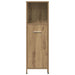 Set mobilier de baie, 4 piese, stejar artizanal, lemn prelucrat - WALTI WALTI