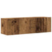 Set mobilier TV de perete cu 4 piese, lemn vechi, 100x30x30 cm - WALTI WALTI