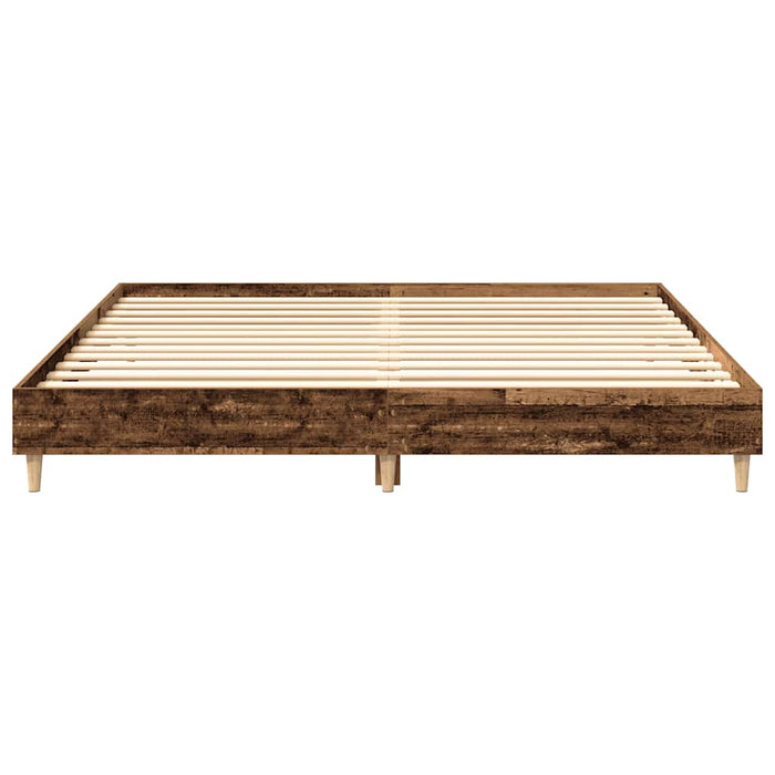 Cadru de pat fără saltea Lemn vechi 180x200cm Lemn prelucrat - WALTI WALTI