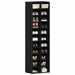 Dulap Pantofi Stejar Negru 54x34x183 cm Lemn prelucrat - WALTI WALTI