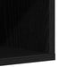 Dulap Pantofi Stejar Negru 54x34x183 cm Lemn prelucrat - WALTI WALTI