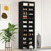 Dulap Pantofi Stejar Negru 54x34x183 cm Lemn prelucrat - WALTI WALTI