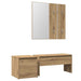 Set de mobilier pentru hol din lemn de stejar artizanal - WALTI WALTI