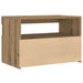 Noptiera cu lumini LED Stejar Artisan 60x35x40cm Lemn prelucrat - WALTI WALTI