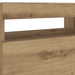 Noptiera cu lumini LED Stejar Artisan 60x35x40cm Lemn prelucrat - WALTI WALTI