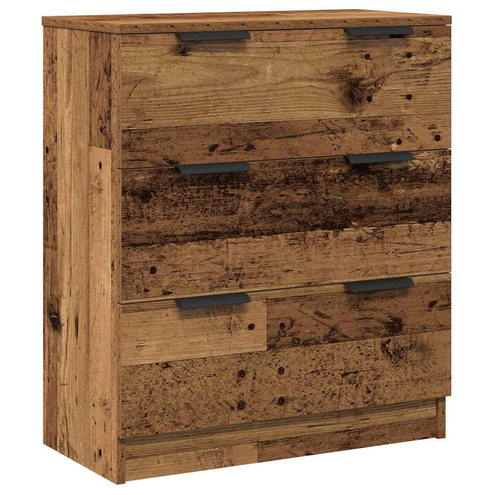 Dulap, 3 buc., lemn învechit, 60x30x70 cm, lemn prelucrat - WALTI WALTI