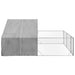 Canisa de exterior cu alergare 4x3x1,9 m otel galvanizat - WALTI WALTI
