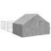 Canisa de exterior cu alergare 7x3x1,9 m otel galvanizat - WALTI WALTI