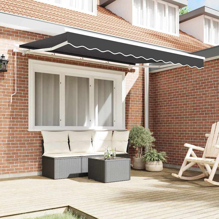 Material de înlocuire pentru copertină Antracit 280 x 195 cm - WALTI WALTI