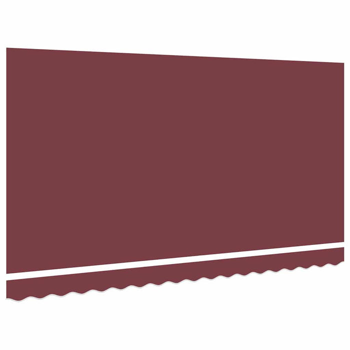 Material de înlocuire pentru copertină Roșu Burgund 4 x 2 m WALTI