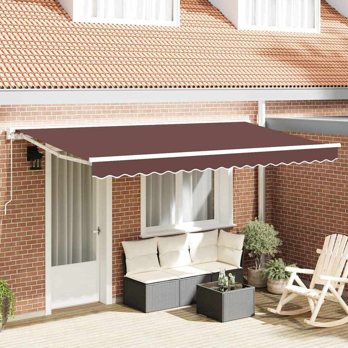 Material de înlocuire pentru copertină Maro 380 x 195 cm - WALTI WALTI