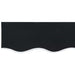 Material de înlocuire pentru copertină Negru 400 × 350 cm Pânză - WALTI WALTI