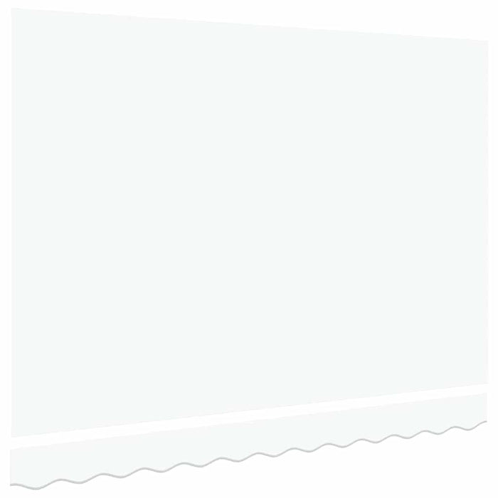 Material de înlocuire pentru copertină Alb 3 x 2 m Poliester WALTI