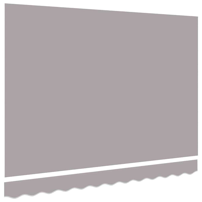 Material de înlocuire pentru copertină Gri deschis 350 x 250 cm - WALTI WALTI