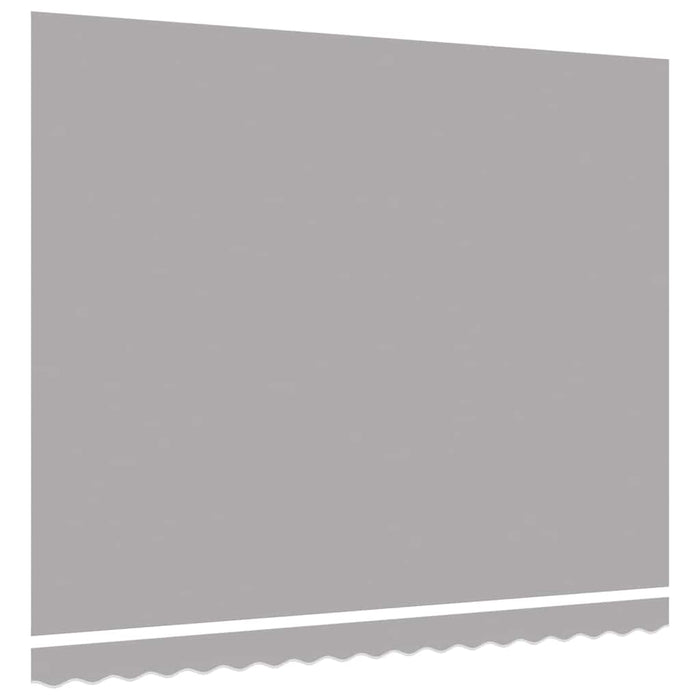 Material de înlocuire pentru copertină Gri deschis 4 × 3,5 m - WALTI WALTI