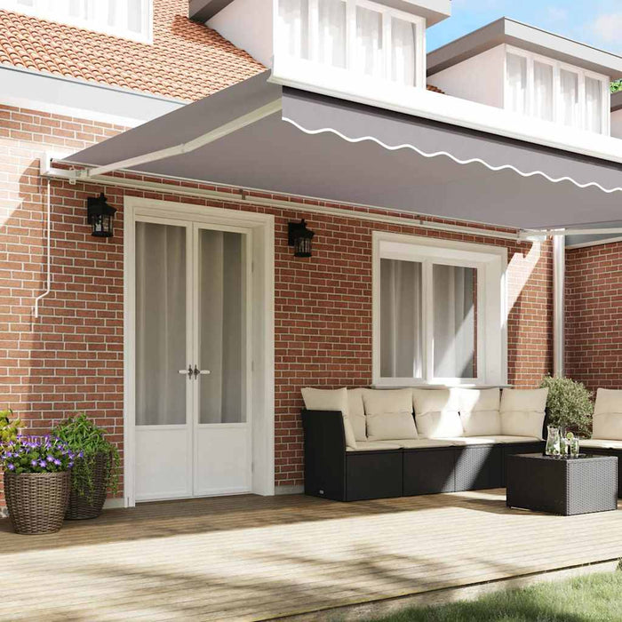 Material de înlocuire pentru copertină Gri deschis 480 x 295 cm - WALTI WALTI