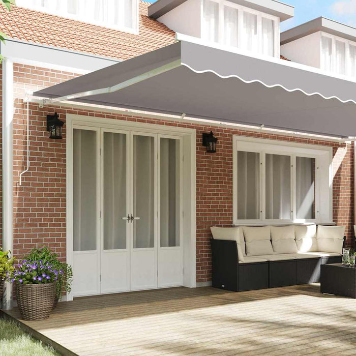 Material de înlocuire pentru copertină Gri deschis 580 x 345 cm - WALTI WALTI