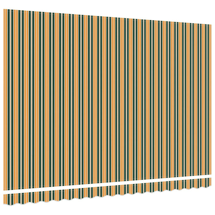Material de înlocuire pentru copertină Verde și galben - WALTI WALTI