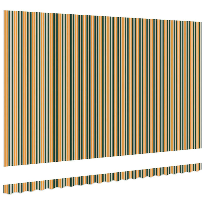 Material de înlocuire pentru copertină Verde și galben - WALTI WALTI