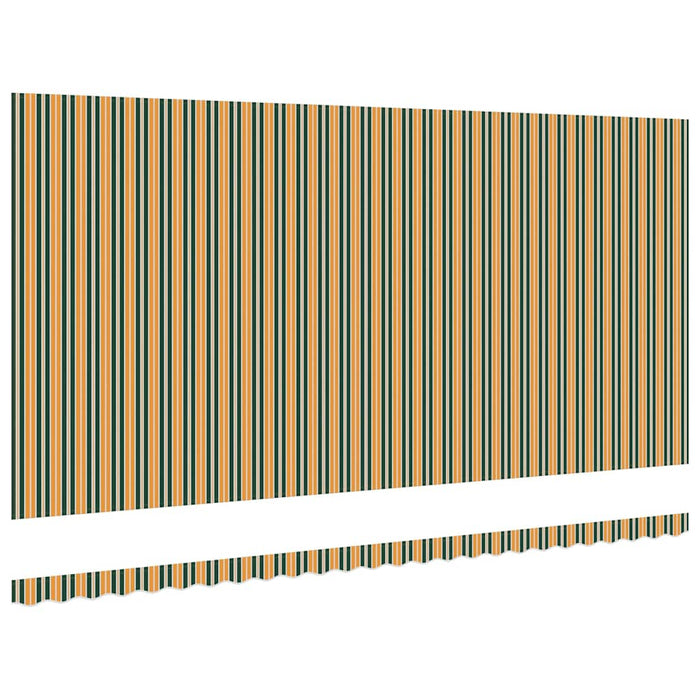 Material de înlocuire pentru copertină Verde și galben - WALTI WALTI