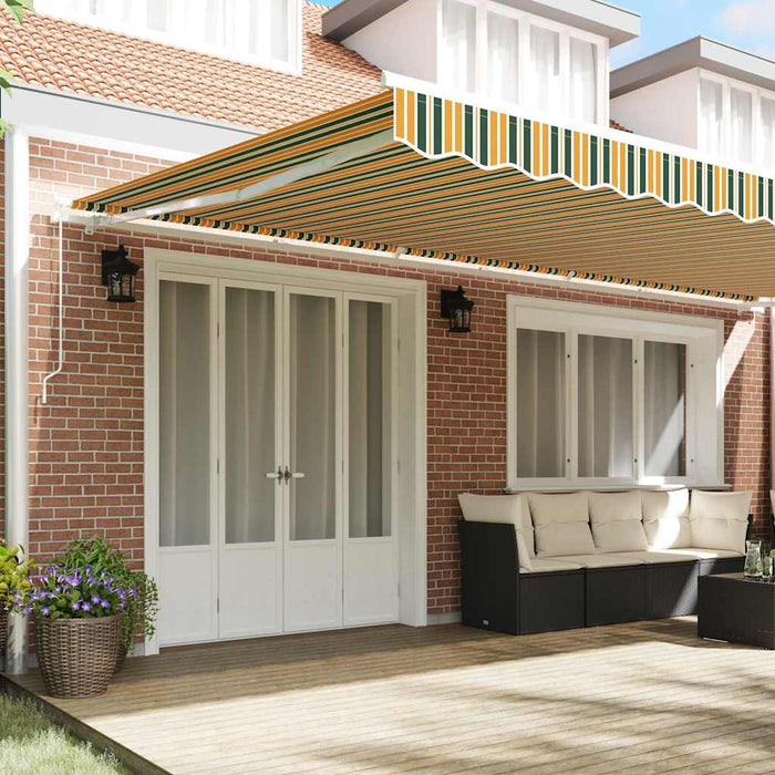 Material de înlocuire pentru copertină Verde și galben - WALTI WALTI