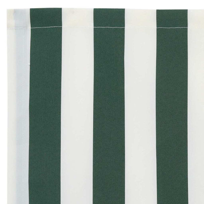 Material de înlocuire pentru copertină Verde și alb 3,5 x 2 m WALTI