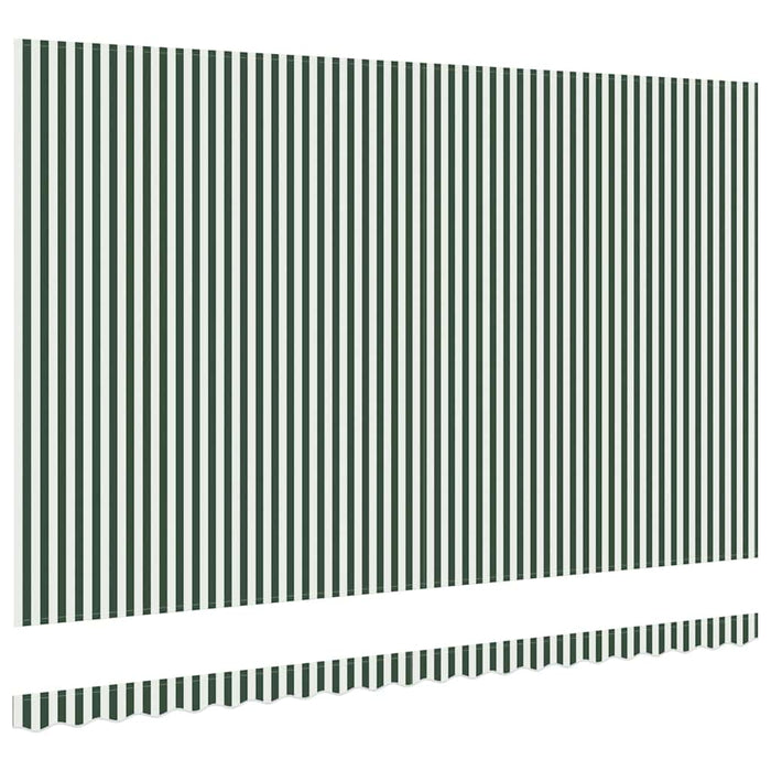 Material de înlocuire pentru copertină Verde și alb - WALTI WALTI